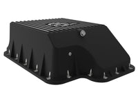 aFe Transmission Pan (Black); Ford Diesel Trucks 03 - 10 V8 - 6.0/6.4L (td) - My Store