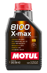 Motul 1L Synthetic Engine Oil 8100 0W40 X - MAX - Porsche A40 - My Store