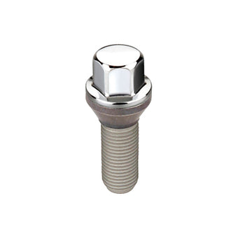 compare product McGard Hex Lug Bolt (Cone Seat) M12X1.5 / 17mm Hex / 25.5mm Shank Length (Box of 50) - Chrome