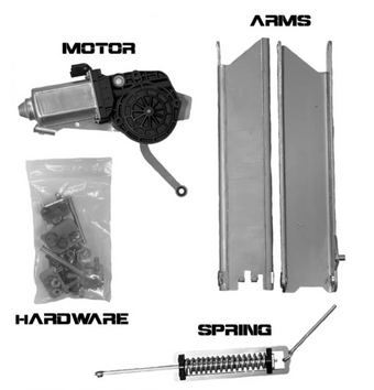 compare product Rock Slide Rebuild Kit Step Slider - 4 Door Driver Side (Gen 3)