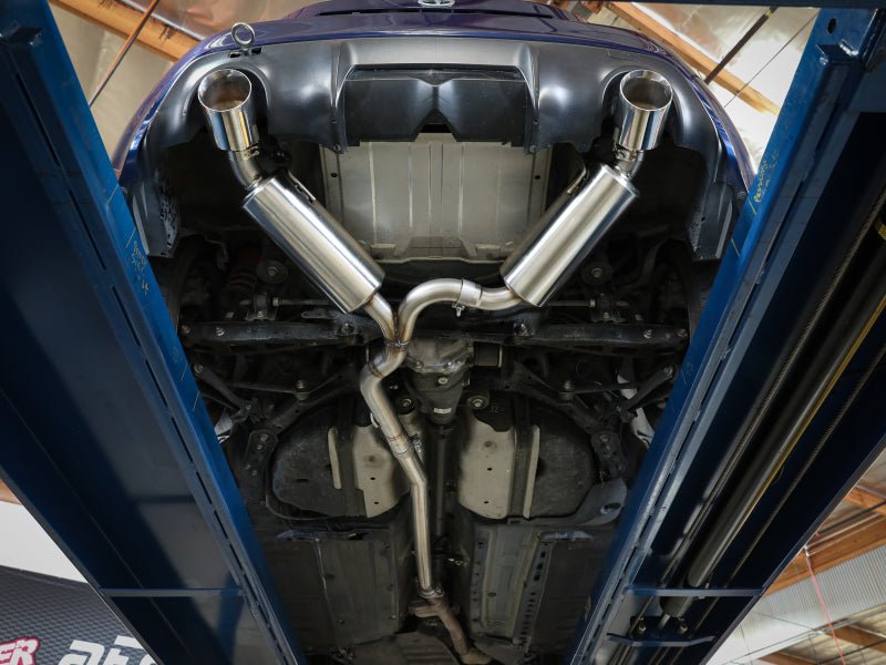 aFe Takeda Exhaust Axle - Back 13 - 15 Scion FRS / Subaru BRZ 304SS Black Dual Tips Exhaust - My Store