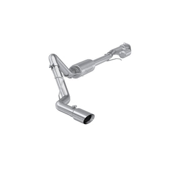 compare product MBRP 19-24 GM 1500 Silverado/Sierra 2.7L T304 SS 3in Cat-Back w/ Single Side 4in Dual Wall Tip