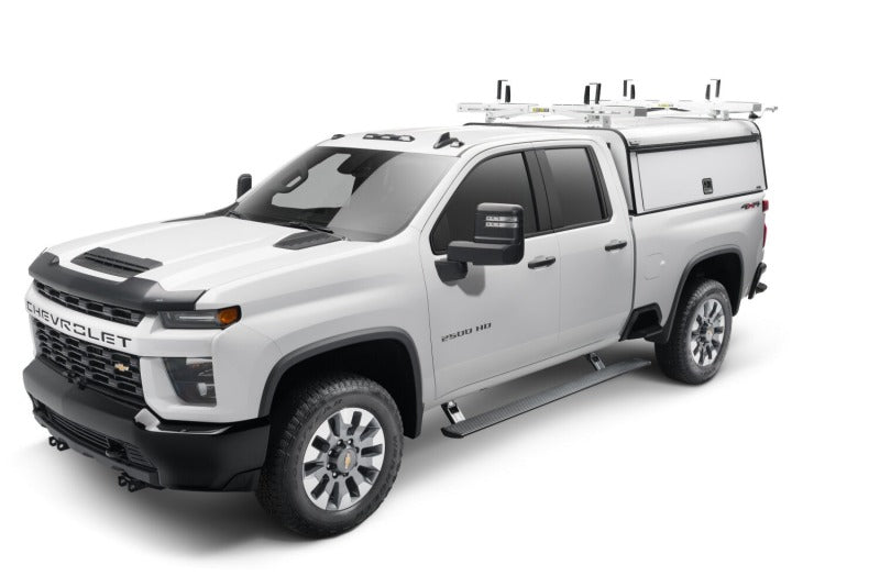 AMP Research 19 - 21 Chevy Silverado 1500 Crew Cab PowerStep Plug N Play - Black (w/OEM Illumination) - My Store