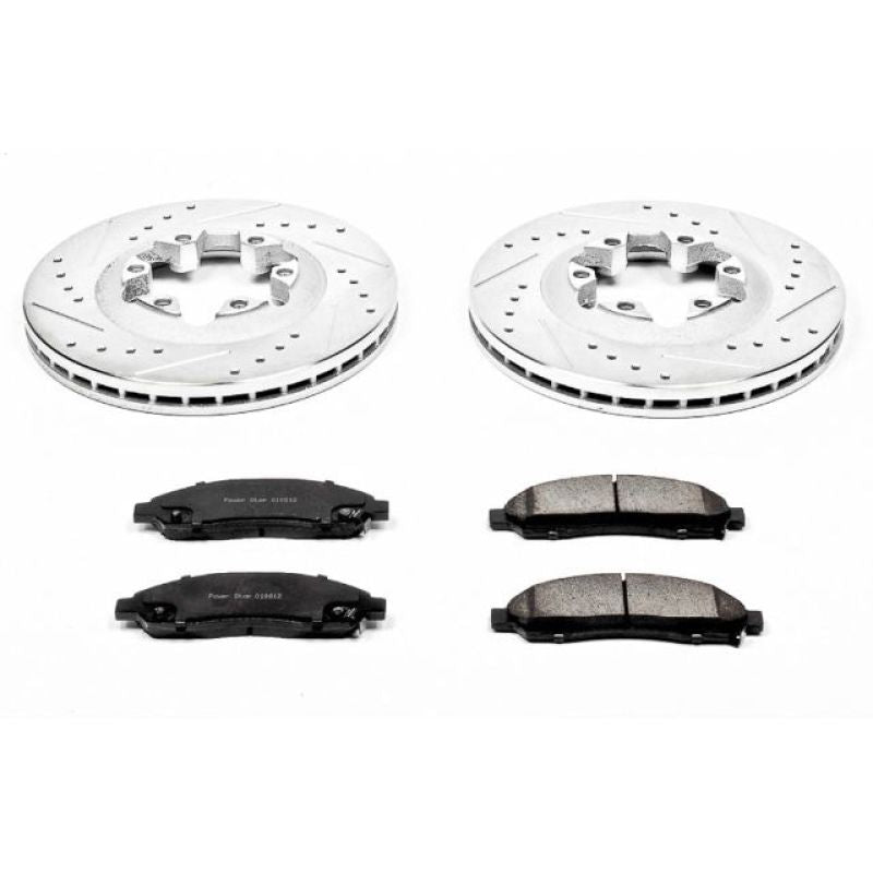Power Stop 04 - 08 Chevrolet Colorado Front Z23 Evolution Sport Brake Kit - My Store