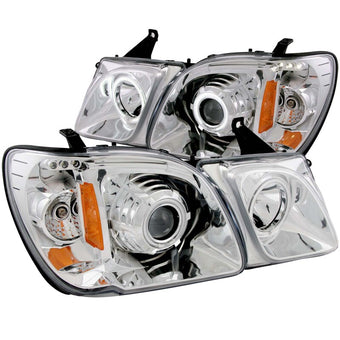 compare product ANZO 1998-2007 Lexus Lx470 Projector Headlights w/ Halo Chrome (CCFL)