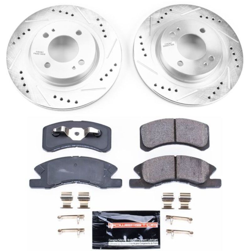 Power Stop 17 - 18 Mitsubishi Mirage Front Z23 Evolution Sport Brake Kit - My Store