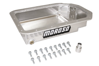 compare product Moroso GM 4L80E Transmission Pan - 3.5in
