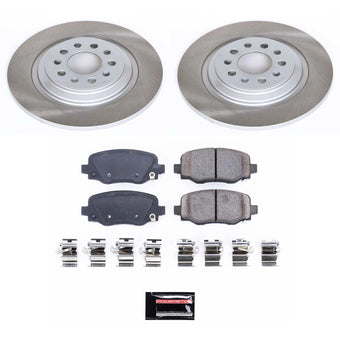 compare product Power Stop 14-22 Jeep Cherokee Rear Semi-Coated Rotor Kit