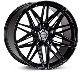 compare product Vossen HF-7 22x10 / 5x127 / ET-18 / Super Deep / 71.5 CB - Gloss Black Wheel