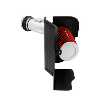 compare product Spectre 03-07 Ford SD V8-6.7L DSL Air Intake Kit - Polished w/Red Filter