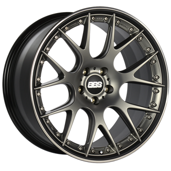 compare product BBS CH-RII 21x10.5 5x120 ET35 Satin Platinum Center Black Lip SS Rim Prot Wheel -82mm PFS/Clip Req