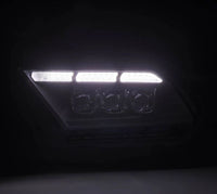 AlphaRex 10 - 12 Ford Mustang NOVA - Series LED Projector Headlights Blk w/Activ Light & Seq.Sig /SB DRL - My Store