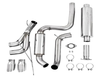 compare product MBRP 13-14 Ford Focus ST 2.0L EcoBoost Dual Center Outlet T304 3in Cat Back