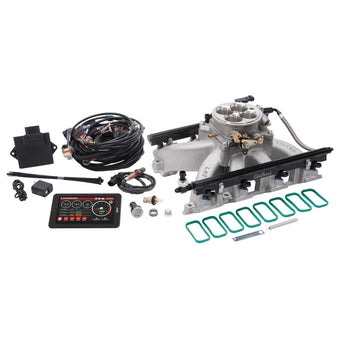 compare product Edelbrock Pro Flo 4 EFI System Seq Port LS Gen III/IV Victor Jr Rect Port 550 HP Max 35lb/hr