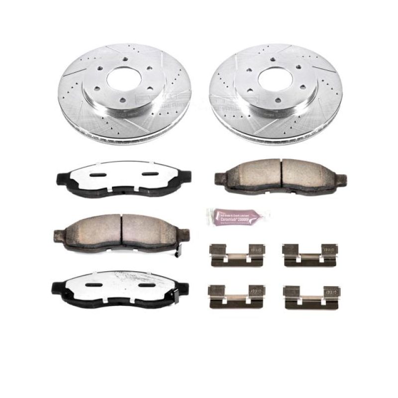 Power Stop 04 - 05 Infiniti QX56 Front Z36 Truck & Tow Brake Kit - My Store