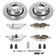 Power Stop 03 - 08 BMW Z4 Rear Z26 Street Warrior Brake Kit - My Store