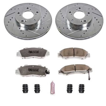 compare product Power Stop 98-02 Honda Accord Front Z26 Street Warrior Brake Kit