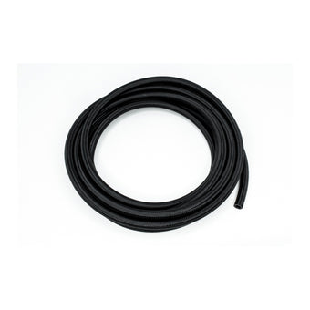 compare product DeatschWerks 6AN Black Nylon Braided CPE Hose 20 Feet