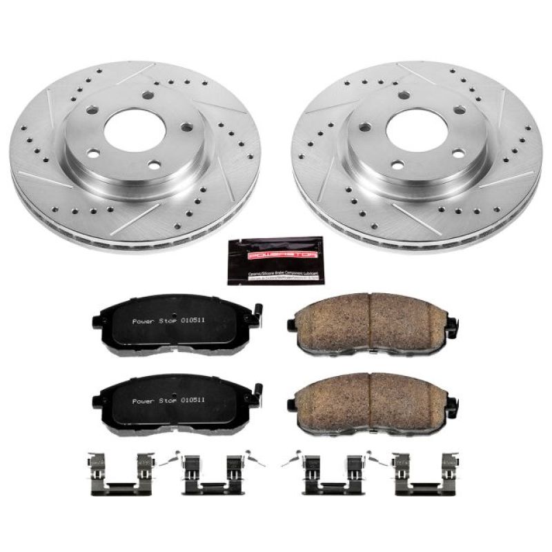 Power Stop 13 - 18 Nissan Sentra Front Z23 Evolution Sport Brake Kit - My Store
