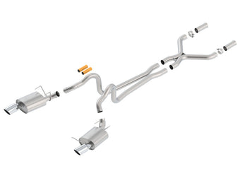 compare product Borla 13-14 Mustang GT/Boss 302 5.0L V8 RWD Single Split Rear Exit ATAK Catback Exhaust