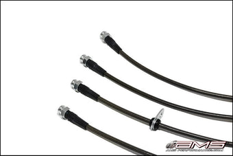compare product AMS Performance 08-15 Mitsubishi EVO X Stainless Steel Brake Lines (4 Lines)