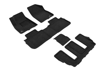 compare product 3D MAXpider 17-23 GMC Acadia With Bucket 2Nd Row Elegant Black R1 R2
