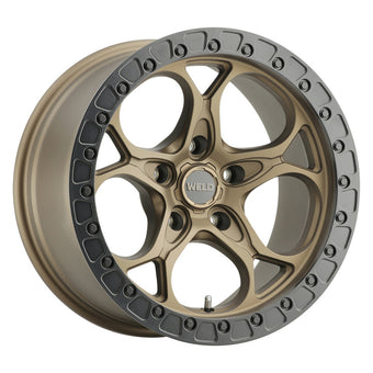 compare product Weld Off-Road W106 17X9.0 Ledge 5X127 ET-12 BS4.50 Satin Bronze Satin Black 71.5