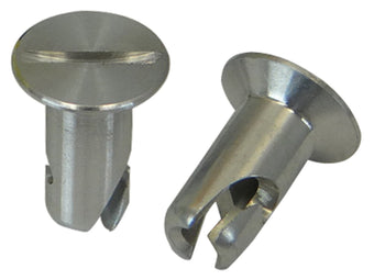 compare product Moroso Quick Fastener - Flush Head - 5/16in x .550in - Aluminum - 10 Pack