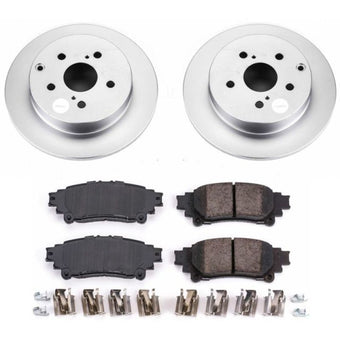 compare product Power Stop 16-18 Toyota Mirai Rear Z17 Evolution Geomet Coated Brake Kit