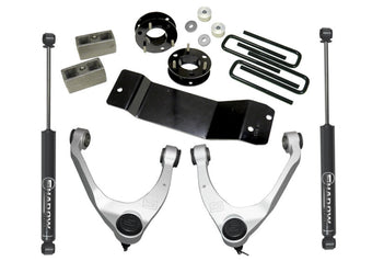compare product Superlift 07-16 Chevy Silv 1500 4WD 3.5in Lift Kit w/ Cast Steel Control Arms & Rear Shocks