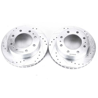 compare product Power Stop 00-05 Cadillac DeVille Front Evolution Drilled & Slotted Rotors - Pair