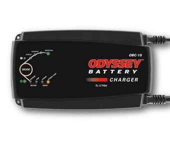 compare product Odyssey Battery Portable Battery Charger - 15 Amp
