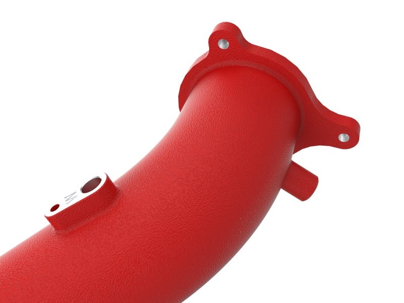 aFe BladeRunner Red 2 - 3/4in Aluminum Charge Pipe 2021 Toyota Supra GR (A90) I4 - 2.0L (t) B48 - My Store