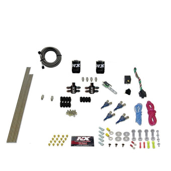 compare product Nitrous Express 4 Cyl Gas Nitrous Kit (100-250HP) w/o Bottle