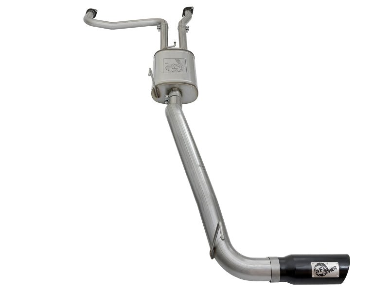 aFe MACHForce XP 2.5in Cat - Back Exhaust System w/ Black Tip Nissan Frontier 17 - 19 V8 - 5.6L - My Store