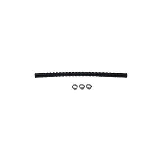compare product DeatschWerks Convoluted Tubing 250mm Length x 10mm ID Side 1 x 10mm ID Side 2 - Black