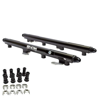 compare product Snow 2005+ Hemi 5.7L/6.1L/6.4L 34mm Injector Height Return Style Billet Fuel Rail Kit
