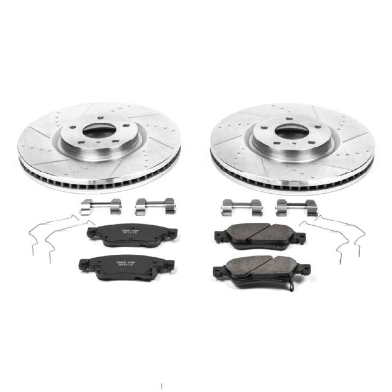 Power Stop 07 - 08 Infiniti G35 Front Z23 Evolution Sport Brake Kit - My Store