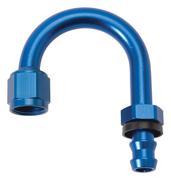 compare product Russell Performance -10 AN Twist-Lok 180 Degree Hose End (1-1/4in Radius)