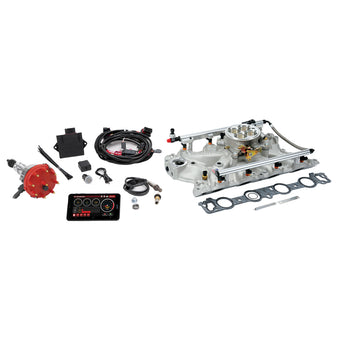 compare product Edelbrock Pro Flo 4 Fuel Injection Kit Seq Port BBF 429/460 68-87 625 Max HP 35 LbHr Injectors Satin