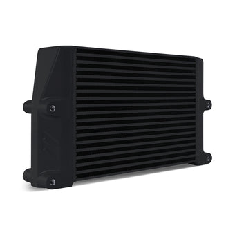 compare product Mishimoto Heavy-Duty Oil Cooler - 10in. Same-Side Outlets - Black