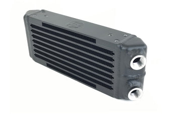 compare product CSF Universal Dual-Pass Oil Cooler - M22 x 1.5 - 13in L x 4.75in H x 2.16in W