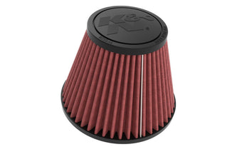 compare product K&N Universal Tapered Filter 3.156 Flange ID x 5.781in Base OD x 3.5in Top OD x 4.531in Height
