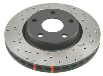 compare product DBA 2020 Chevrolet Corvette C8 Z51 Rear Cross Drilled/Dimpled 4000 XD Series Rotor