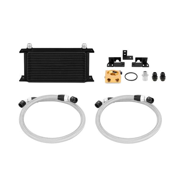 Mishimoto 2007 - 2011 Jeep Wrangler JK Oil Cooler Kit Thermostatic Black - My Store