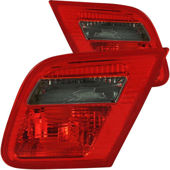 compare product ANZO 2000-2003 BMW 3 Series E46 Taillights Red/Smoke - Inner