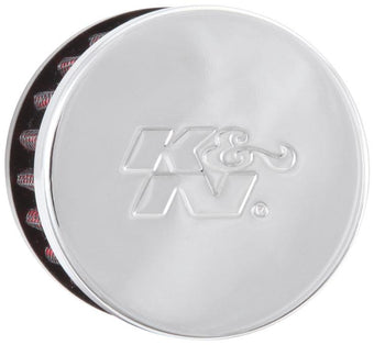 compare product K&N Clamp On Rubber Base Crankcase Vent Filter 0.5in Flange ID 2in OD 1.5in Height
