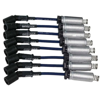 compare product Moroso GM LS Ignition Wire Set - Ultra 40 - Unsleeved - Coil-On- 8in Wire - Blue
