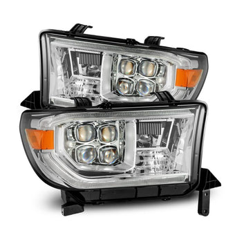 compare product AlphaRex 07-13 Toyota Tundra / 08-17 Sequoia NOVA LED Proj HL Chrome w/Actv Light Seq. Sig + DRL