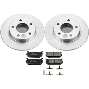 compare product Power Stop 93-97 Ford Probe Rear Z17 Evolution Geomet Coated Brake Kit